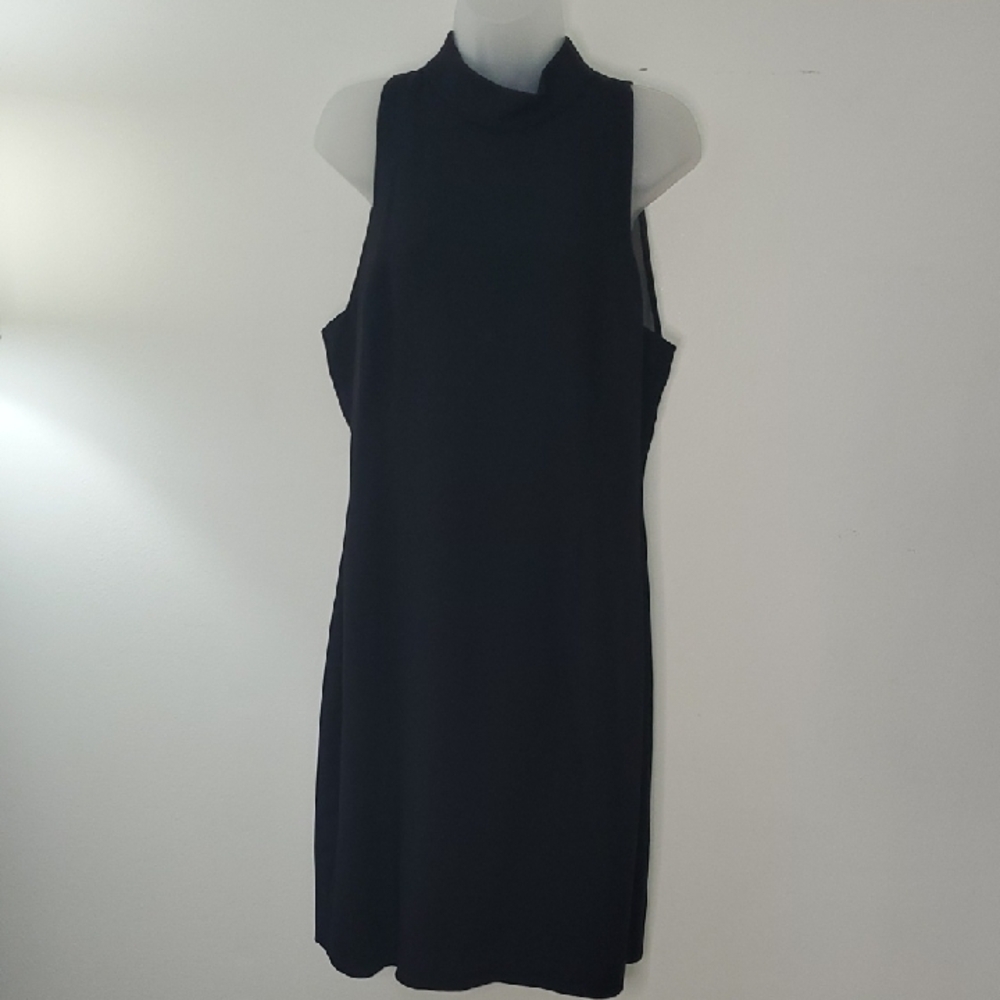Donna Ricco Black Backless Dress - Picture 2 of 8
